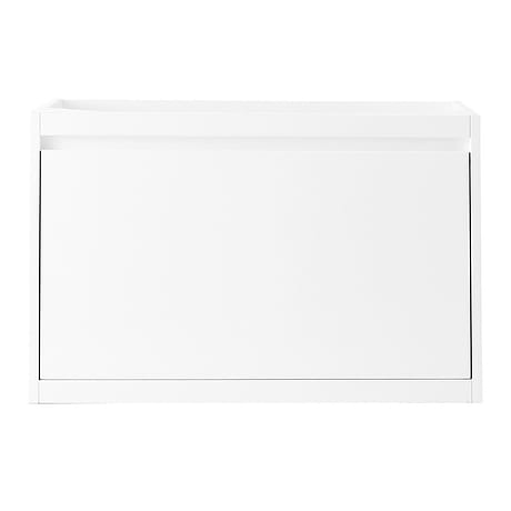 Mantova Mantova Glossy White 32" Floating Vanity without Top by JMV
