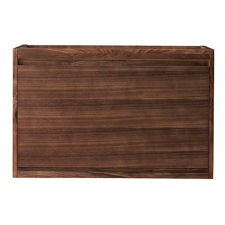 Mantova Mantova Mid-Century Walnut 32" Floating Vanity without Top by JMV