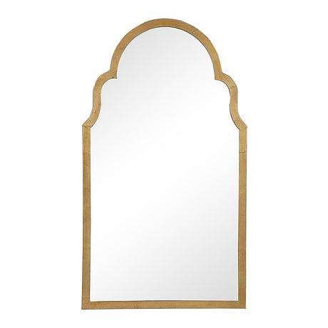 Rialto Medina Gold  21x37" Framed Arched Mirror