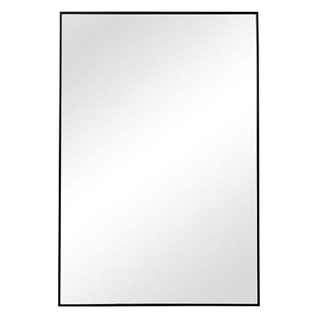 Everyday Dawn Black 21x31" Rectangle Mirror