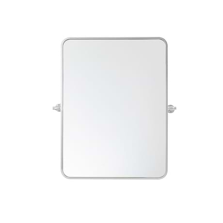 Liora Silver 24x32" Rectangle Tilt Mirror
