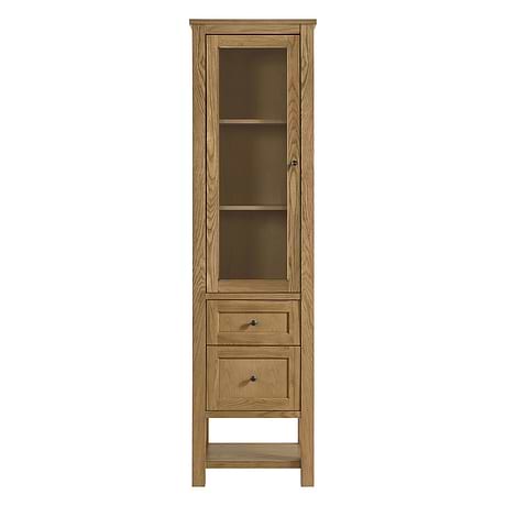 Breckenridge Light Natural Oak 22x80 Linen Cabinet by JMV