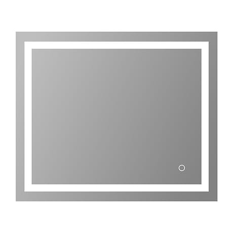 Estra Silver 36x30" Rectangle LED Mirror