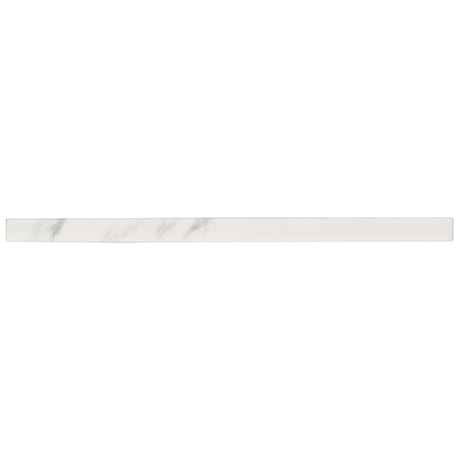 Amalfi  Statuario ¼ Round Matte Ceramic Bullnose