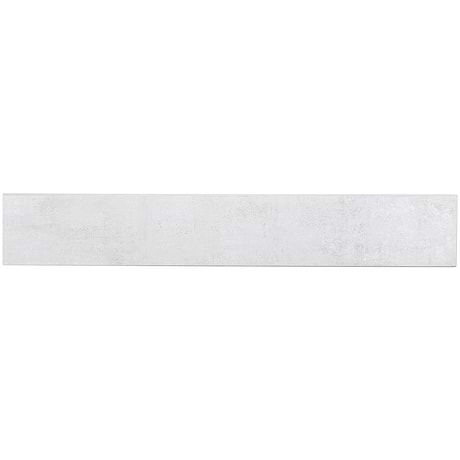 Holland  Blanc Light Gray 4x24 Matte Porcelain Bullnose