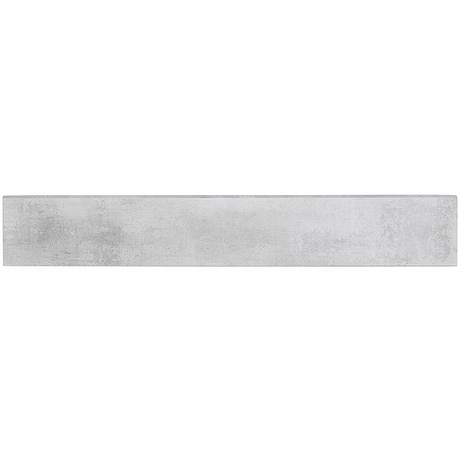 Holland  Fog Medium Gray 4x24 Matte Porcelain Bullnose
