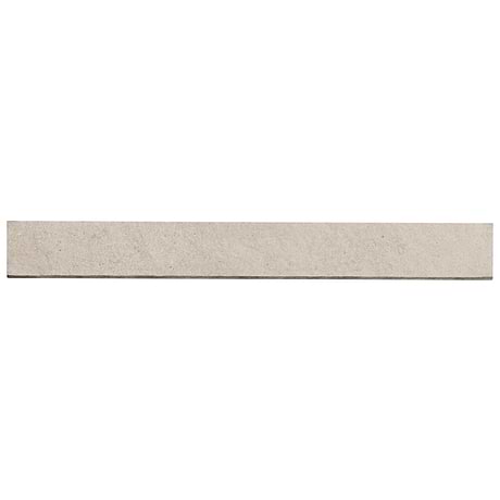 Era Crema Beige 3x24 Limestone Look Matte Porcelain Bullnose