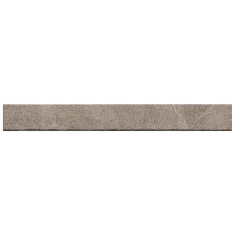Era Caramel Brown 3x24 Limestone Look Matte Porcelain Bullnose