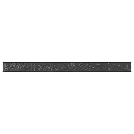 Arlo Antique Black 1x11 Matte Ceramic 1/4 Round BullNose