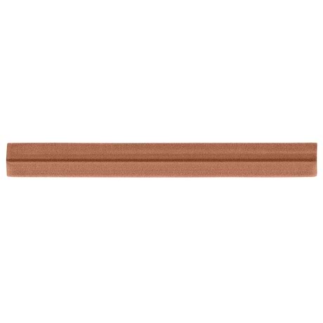 Born Terracotta .5x5 L-Shape Quarter Round Matte Ceramic Pencil Liner