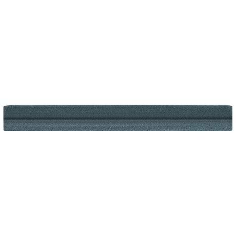 Born Teal Blue .5x5 L-Shape Quarter Round Matte Ceramic Pencil Liner