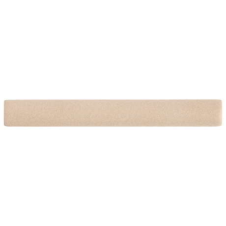 Valenova Sand 1/4 Round Matte Ceramic Bullnose by Stacy Garcia