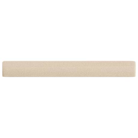 Valenova Taupe 1/4 Round Matte Ceramic Bullnose by Stacy Garcia