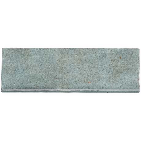 Portmore Aqua 3x8 Glossy Ceramic Bullnose