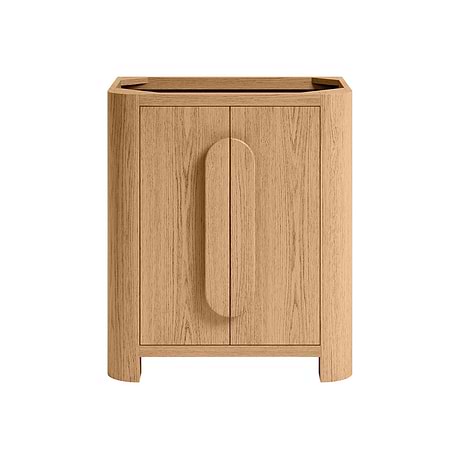 Harper Medium Ash 30" Single Vanity without Top by TileBar Studio Vanities