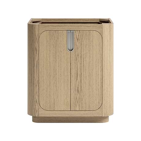 Corbin Medium Ash 30" Single Vanity without Top by TileBar Studio Vanities