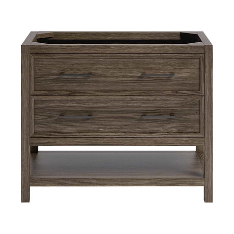 Rowan Espresso Oak 36" Single Vanity without Top by TileBar Studio Vanities