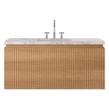 Melrose White Ash 48" Single Vanity