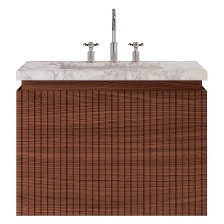 Melrose Walnut 30" Single Vanity