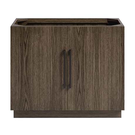 Orville Espresso Oak 36" Single Vanity without Top by TileBar Studio Vanities