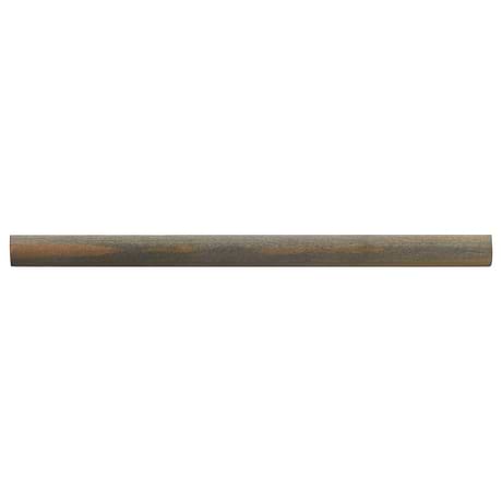 California Gold Gold .75x12 Honed Slate Pencil Trim
