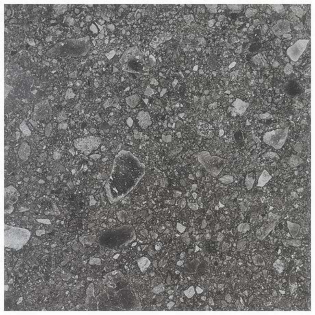 Rizo Charcoal Gray 24x24 Terrazzo Look Matte Porcelain Tile