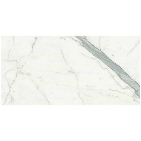 TilebarXL Marmi Slim Bianco Venato White 30x60 Polished Porcelain Slab