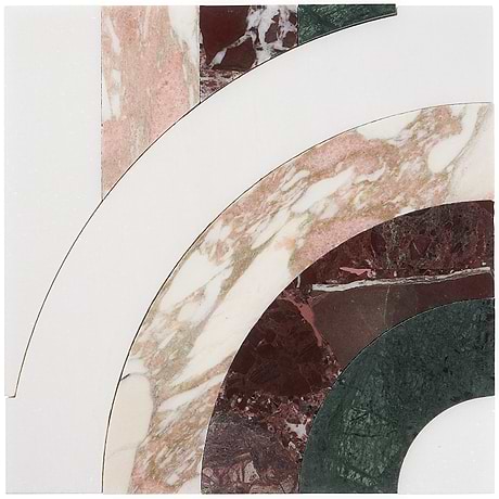 ARC Vertical Passion Multicolor 12X12 Polished Marble Mosaic