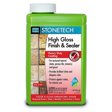 Laticrete Transform Heavy Duty High Gloss Sealer for Natural Stone, Tile, & Grout - Quart