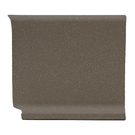 Elemental Pewter Brown 6x6 Ceramic Quarry Tile Cove Base Inside Corner (14 per box)