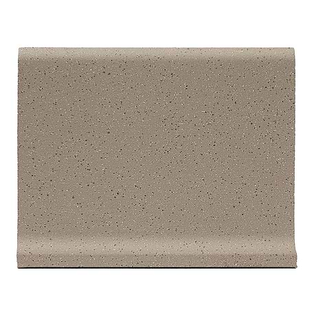 Elemental  Gray 6x8 Ceramic Quarry Tile Cove Base (14 per box)