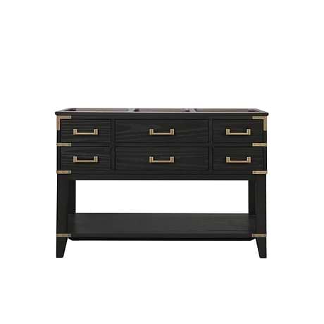 Calico Black Oak 48" Single Vanity without Top