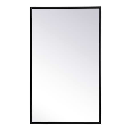 Oraya Black 17x28" Medicine Cabinet