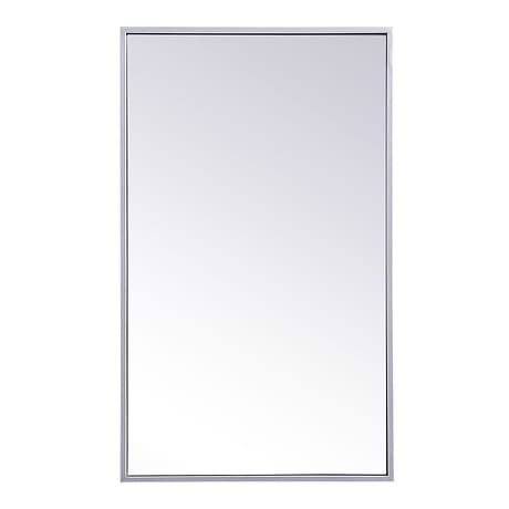 Oraya Silver 17x28" Medicine Cabinet