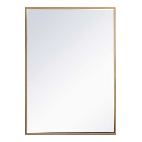 Oraya Brass 20x28" Medicine Cabinet