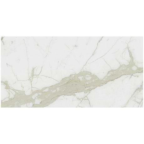 TilebarXL Marmi Slim Calacatta White 30x60 Polished Porcelain Slab