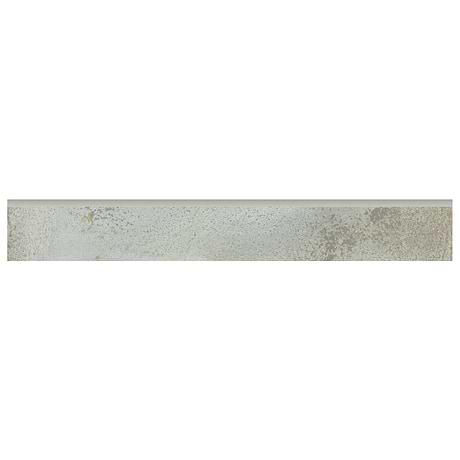 Flatiron Gray 3x24 Semi-Polished Porcelain Bullnose By Angela Harris