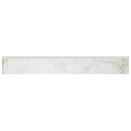 Flatiron White 3x24 Semi-Polished Porcelain Bullnose by Angela Harris