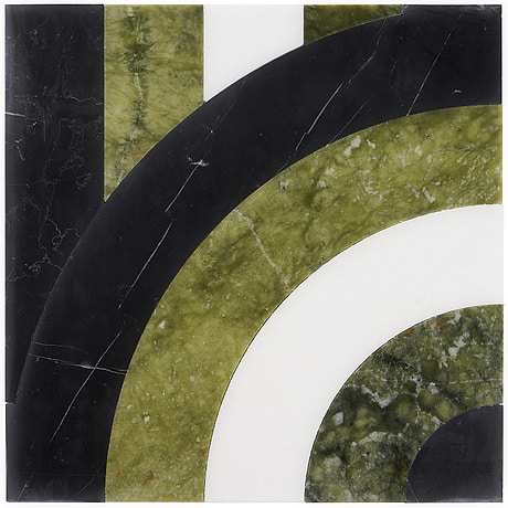 ARC Vertical Soul Multicolor 12X12 Polished Marble Mosaic