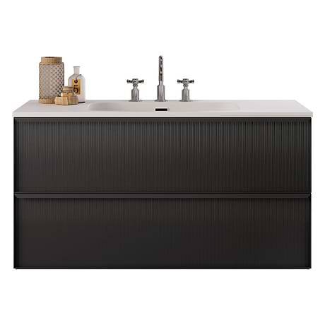 Astor Black 42" Single Vanity