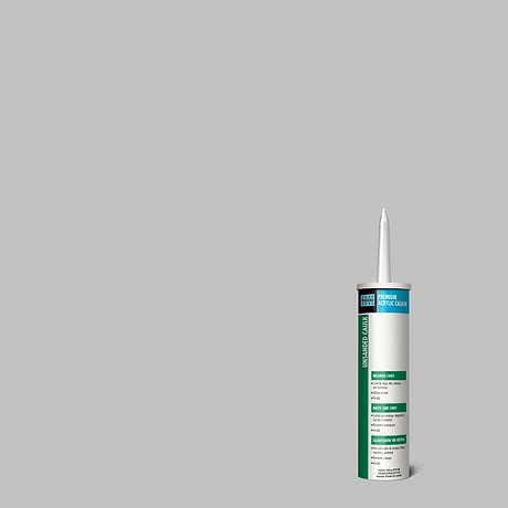 Laticrete Acrylic Caulk Non Sanded Silver Shadow- 10.5 oz Tube 