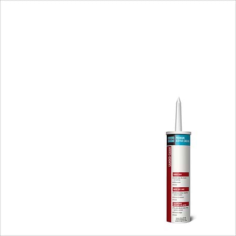 Laticrete Acrylic Caulk Sanded Bright White- 10.5 oz Tube 