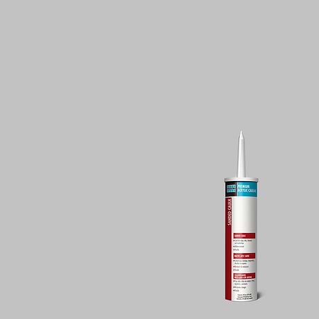 Laticrete Acrylic Caulk Sanded Silver Shadow- 10.5 oz Tube 
