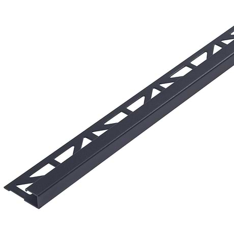 Essential Trims by Blanke Powder-Coated Graphite 7/16" (11mm) Cubeline