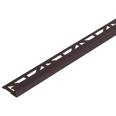 Essential Trims by Blanke Powder-Coated Industrial Rust 7/16" (11mm) Cubeline