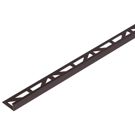 Essential Trims by Blanke Powder-Coated Industrial Rust 3/8" (10mm) Edge Protector Trim