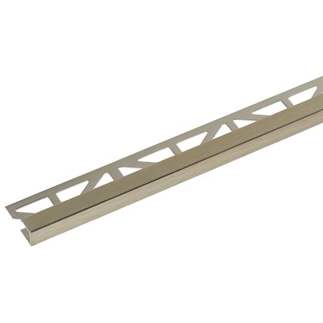 Essential Trims by Blanke Brushed Anodized Royal Champagne 7/16" (11mm) Cubeline