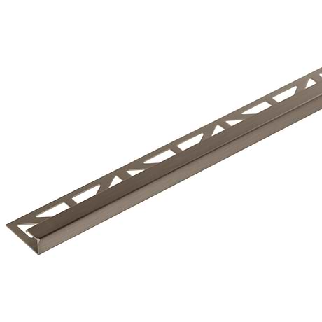 Essential Trims by Blanke Brushed Anodized Satin Gold 7/16" (11mm) Cubeline
