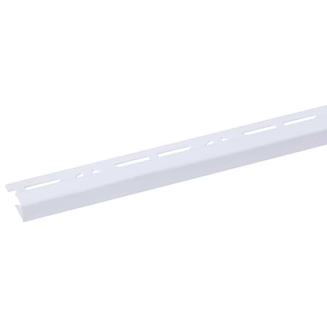 Essential Trims by Blanke Powder-Coated Sugar White 7/16" (11mm) Cubeline