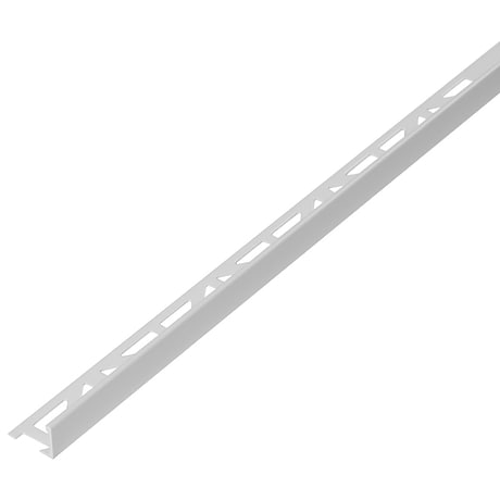 Essential Trims by Blanke Powder-Coated White 19/32" (15mm) Edge Protector Trim